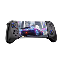 Manette de jeu mobile Nimo BSP-D11 avec éclairage RGB pour Android, iOS, PS3, PS4, Switch