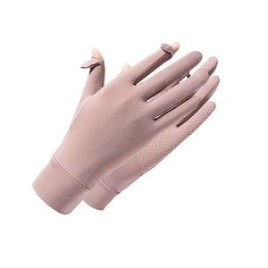 2025 nuevo verano Mujer moda UV protección solar al aire libre dedo completo antideslizante guantes de conducción transpirables para deportes diarios - Product Image 1