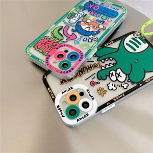 MAXUN-funda de teléfono Kawaii para Samsung Galaxy Note <span class=keywords><strong>20</strong></span> Ultra, carcasa transparente con estampado personalizado - Product Image 5