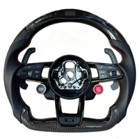 Volant en fibre de carbone YLD en stock pour Audi A3 A4 A5 A6 S3 S4 RS5 Q5 TT TTS TTRS R8 Style Retrofit