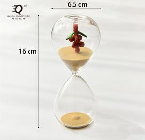 Clessidra creativa 10 <span class=keywords><strong>minuti</strong></span> Timer forma tridimensionale arredamento per la casa vetro artigianato regalo di compleanno Timer sabbia - Product Image 6