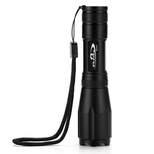 10W Super Bright LED Zoom <strong>Flashlight</strong> 1800lm Aluminum High Power 18650 Battery Charger Kit Waterproof IP65 for Camping Work Torch - Product Image 5