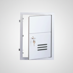 ALUBOX Italy SC1 Caja de Almacenamiento para Puerta Integrada de Hierro Fundido - Product Image 2