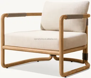 Chaise longue <span class=keywords><strong>en</strong></span> <span class=keywords><strong>bois</strong></span> <span class=keywords><strong>de</strong></span> haute qualité fabriquée <span class=keywords><strong>en</strong></span> Chine ensemble <span class=keywords><strong>de</strong></span> <span class=keywords><strong>jardin</strong></span> <span class=keywords><strong>en</strong></span> teck extérieur meubles canapé <span class=keywords><strong>fauteuil</strong></span> - Product Image 2