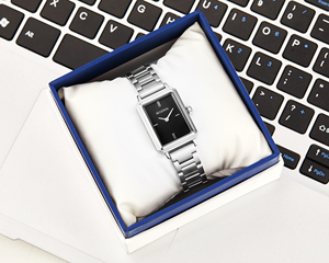 BESSERON Premium <b>Watch</b> Box Manufacturer Custom Black Leatherette Box Print Brand Logo Protective Storage <b>Case</b> Rectangle for Gift - Product Image 3