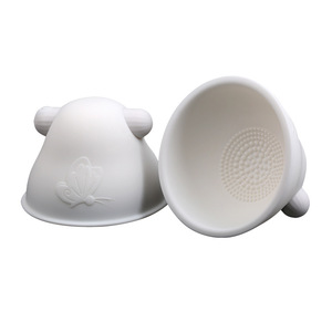 Women's breast massager, soft silicone, waterproof, nipple <b>vibrating</b>, breast stimulator, adult sex toy. - Product Image 2
