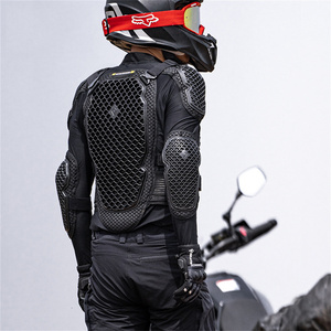 Vêtements de <span class=keywords><strong>protection</strong></span> pour moto avec logo personnalisé, anti-chute, en polyester, pour la route et le tout-terrain, veste de <span class=keywords><strong>protection</strong></span> de la poitrine, utilisation toute saison - Product Image 3