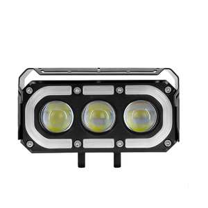 ไฟวงแหวน LED สีขาว เหลือง RGB สำหรับงานขายส่ง ไฟตัดหมอก 3 เลนส์ ไฟหน้าสำหรับมอเตอร์ไซค์ ATV รับประกัน 2 ปี - Product Image 2