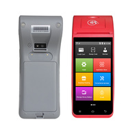 ZCS Z91 Terminal de point de vente portable Android avec imprimante thermique de reçus 58 mm, système de point de vente mobile 4G WIFI Android 11