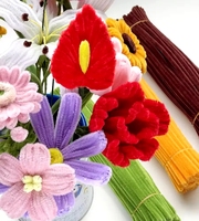 Groothandel DIY Zachte Chenille Knutselstokjes Handgemaakte Decoraties voor Huis- en Feestbenodigdheden