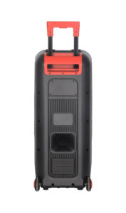 NDR2 * 8 pollici Outdoor Party DJ Active Speaker RGB LED illuminazione Wireless Mic Woofer 50W potenza di uscita HiFi musicale Trolley accessorio - Product Image 6