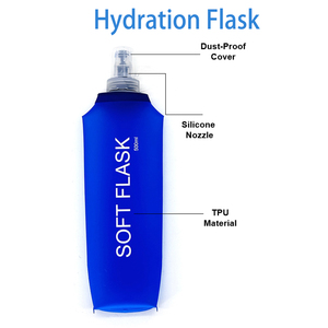 Botella <span class=keywords><strong>de</strong></span> Agua Plegable <span class=keywords><strong>de</strong></span> Alta Calidad, Libre <span class=keywords><strong>de</strong></span> BPA, 300ml 400ml 500ml, Botella <span class=keywords><strong>de</strong></span> Vacío Portátil, Libre <span class=keywords><strong>de</strong></span> BPA - Product Image 5