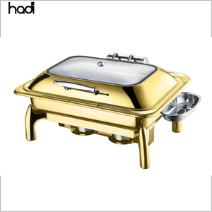 HADI Vente <span class=keywords><strong>en</strong></span> gros Plateau roulant hydraulique <span class=keywords><strong>rectangulaire</strong></span> <span class=keywords><strong>Plat</strong></span> à friture Fournitures de restaurant pour chauffe-plats <span class=keywords><strong>en</strong></span> <span class=keywords><strong>pyrex</strong></span> <span class=keywords><strong>Plat</strong></span> <span class=keywords><strong>en</strong></span> verre <span class=keywords><strong>en</strong></span> acier inoxydable - Product Image 1
