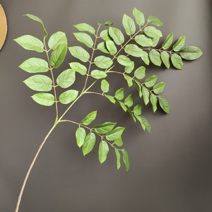 Hojas Artificiales de Lagerstroemia de Tacto Real, Ramas de Olmo Verde Natural Artificial, Follaje Falso para Decoración Minimalista del Hogar - Product Image 6
