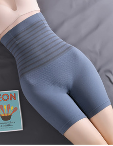 Taille haute pour soulever les fesses, <span class=keywords><strong>ventre</strong></span> plat pour appuyer sur les jambes post-partum, haute élasticité en forme de garçon - Product Image 4