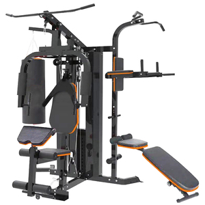 Appareil de musculation multifonctionnel pour la maison, 3 stations d'entraînement - Product Image 1