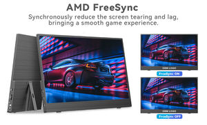 Monitor portátil de 13,3 "-Panel IPS, 1920x1080/4K, 100% SRGB, tipo C, HDR y FreeSync, para ordenador portátil/escritorio/teléfono - Product Image 5