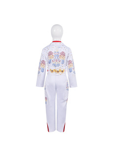 Traje de Cantante de Rock con Diamantes para Hombre y Mujer, Traje de Televisión y Cine, Disfraz de Rockero Elvis para Adultos y Niños, Ropa con Pedrería de Diamantes - Product Image 3