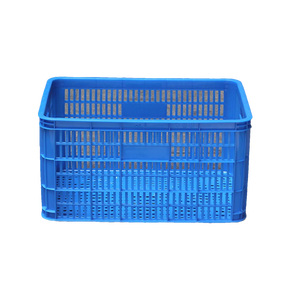 Caja de Plástico de Malla Resistente y Reutilizable para Almacenamiento de Frutas, Caja de Transporte - Product Image 2