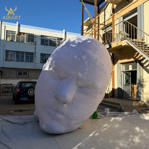 Création artistique gonflable amusante, tête humaine, ballon pour exposition d'art, événement - Product Image 3