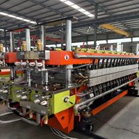 Línea de Producción de Láminas Corrugadas de PP, Máquina para Fabricar Tableros de Rejilla de PP Virgen y Reciclado para Cajas de Embalaje