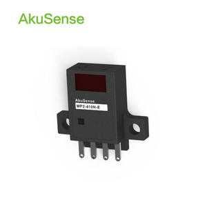 Capteur photoélectrique diffuse plat AkuSense MP2-410N-E, 40 mm, NPN OC, 12-24 V CC, IR 850 nm, IP50, 26*20*8 mm, L.on/D.on, 2 kHz, connexion 4 broches - Product Image 5