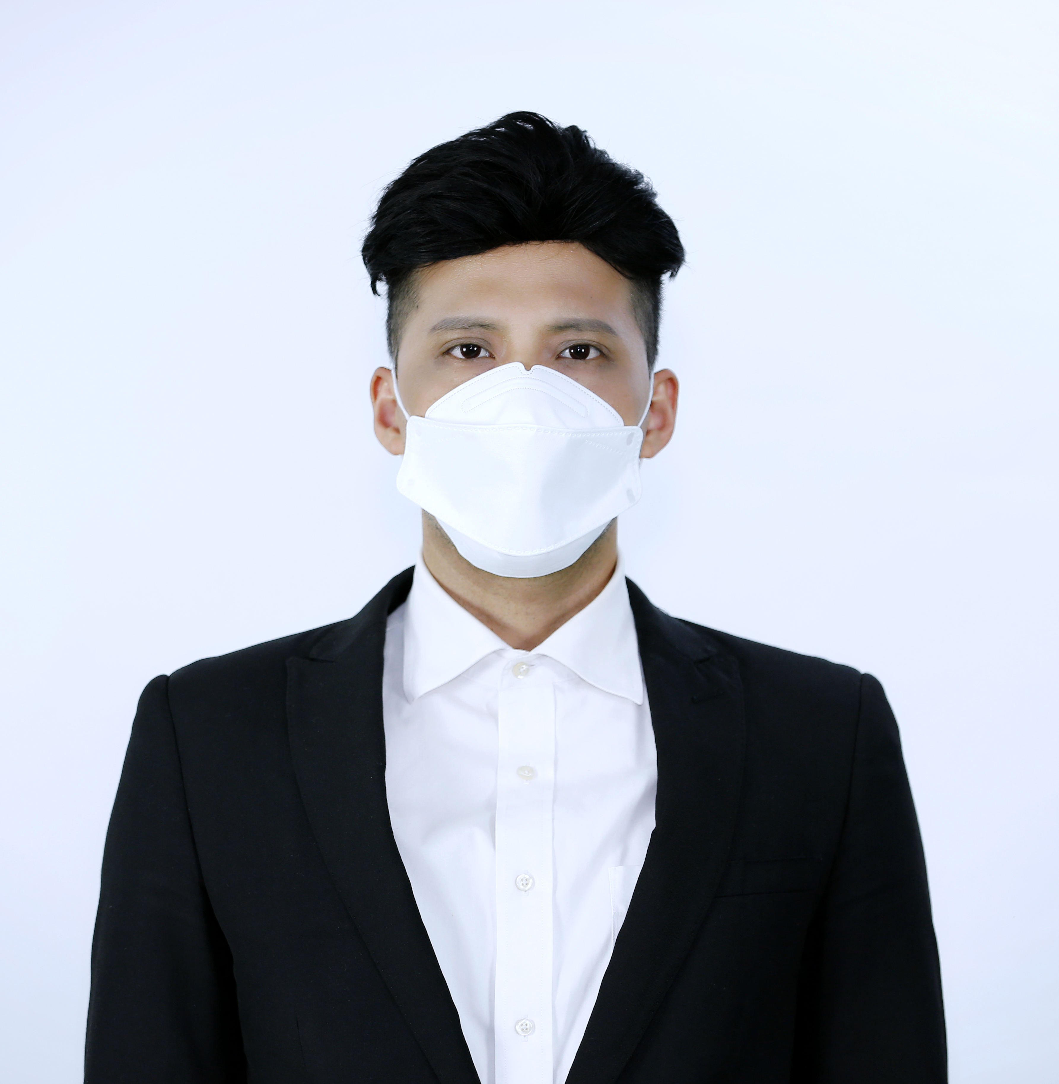 Disposable Nonwoven Style Kn95 Non Medical Face Mask Latest Face Mask Buzz On Current Market Fish Shaped 3D Fashion Trendy