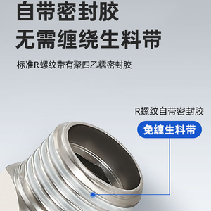 Copper Plated Nickel <b>Quick</b> Coupler PC8 02 Threaded Air <b>Connector</b> Pneumatic Fitting - Product Image 4