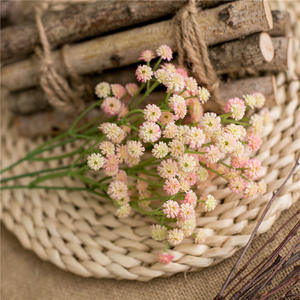 Flor de Gypsophila Artificial de Silicona, <span class=keywords><strong>Planta</strong></span> Artificial de Gypsophila para Decoración de Bodas, <span class=keywords><strong>Hogar</strong></span>, Hotel y Fiestas - Product Image 3