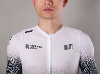 Combinaison de triathlon personnalisée, vêtements de course à pied et de cyclisme, fabricant de vêtements de course, manches courtes, séchage rapide, respirant, sans couture, léger