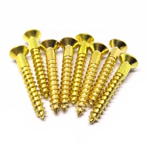 สกรูไม้ทองเหลือง, สกรูเกลียวปล่อยสแตนเลสสำหรับงานไม้ - Product Image 1