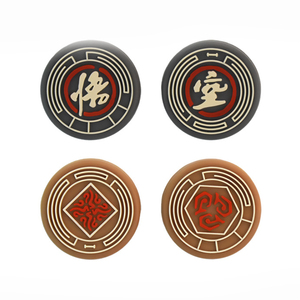 ยางหุ้มจอยสติ๊กสำหรับ <span class=keywords><strong>Xbox</strong></span> <span class=keywords><strong>ONE</strong></span>/PS4/PS5 แผ่นรองคลุมอนาล็อก จอยสติ๊ก ฝาครอบจอยสติ๊ก - Product Image 4