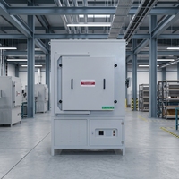 Grande capacité 800-1700 ℃   Four à moufle industriel robuste à chauffage 5 faces, taille personnalisable, 380V triphasé