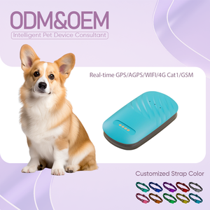 מכשיר איתור חכם לחיות מחמד 4G עם מעקב בזמן אמת, נטען, נגד אובדן, עם ניטור פעילות, סיטונאי - Product Image 1