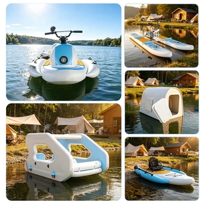 Moto d'acqua gonfiabile con motore, <span class=keywords><strong>scooter</strong></span> <span class=keywords><strong>acquatico</strong></span> a <span class=keywords><strong>prezzo</strong></span> di fabbrica, adatto per piscine e feste in famiglia - Product Image 6