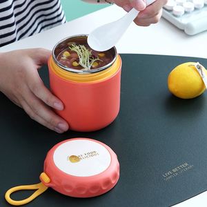 Special Promotion Portable Metal <b>Breakfast</b> 304 Stainless Steel Insulated Cup Soup and Milk for Students Cooking Use - Product Image 2
