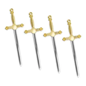 Custom Art Collectible Zinc Alloy Mini Model Sword Lapel Pin