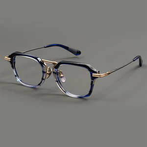 Tfb <span class=keywords><strong>2025</strong></span> Titanium Acetate vuông rùa Unisex Chất lượng cao Stylish Hot <span class=keywords><strong>New</strong></span> bán buôn đầy đủ-rim Kính mắt <span class=keywords><strong>Frames</strong></span> cho tất cả các mặt - Product Image 1