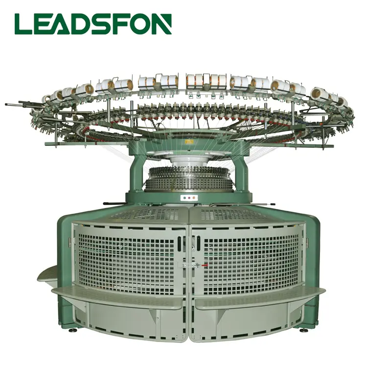 Leadsfon Professional Manufacturer of Double Fabric ircular Knitting Machines