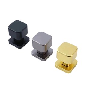 Invisible Square <strong>Knob</strong> Hidden <strong>Door</strong> Handle Deadbolt Lock for Bathroom Hotel Apartment-for <strong>Bedroom</strong> &amp; Storage Room Latch - Product Image 3