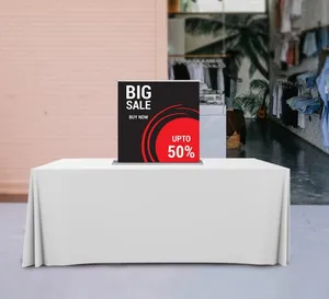 Customize Advertising Table Covers Trade Show Table Covers