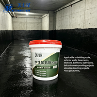 Prix de gros V822 Émulsion acrylique + Carbonate de calcium Revêtement imperméabilisant haute résistance pour réparation de couche d'étanchéité ancienne des murs