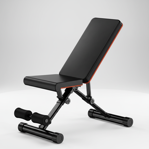 Ayarlanabilir Ağırlık Sehpası Ev Spor Salonu Katlanabilir Egzersiz Ekipmanı Tüm Vücut Güç Antrenmanı Eğimli Düzgünleşen Eğimli Durumda Çalışılabilen Sit-Up 795LBS Kapasiteli - Product Image 1