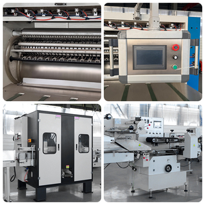 Fuyuan Machine semi-automatique à 3 lignes de fabrication de mouchoirs en papier le plus vendu Machine d'emballage de mouchoirs en papier - Product Image 3
