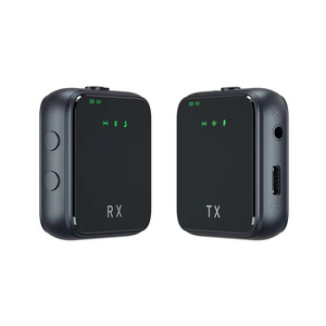 Mini equipo de transmisión en vivo, micrófono Lavalier inalámbrico para Vlogger, grabación de <span class=keywords><strong>Audio</strong></span> y vídeo, entrevista en vivo - Product Image 1