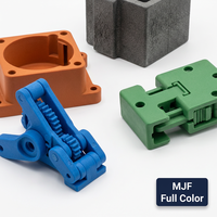Service d'impression 3D MJF Multi-Jet Fusion, prototype fonctionnel en couleur pleine, PA12
