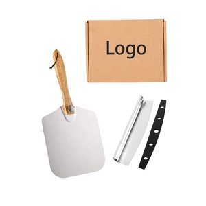 พลั่วโลหะอลูมิเนียมเกรดอาหารพร้อมที่จับไม้พับได้สำหรับ<span class=keywords><strong>พิซซ่า</strong></span><span class=keywords><strong>โฮม</strong></span><span class=keywords><strong>เมด</strong></span>ทนทาน - Product Image 2