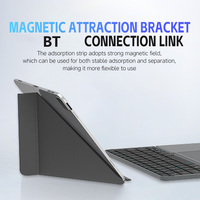 IBox11 Keyboard Nirkabel Lipat BT5.2 Mini 64-tombol Kompatibel untuk Kantor, Ponsel, Tablet, Laptop, Komputer Desktop