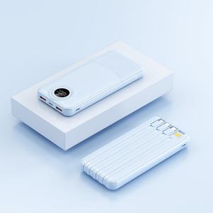 Banques d'alimentation portables haute capacité 20000mAh 30000mAh 22.5W PD avec sortie USB, écran LED et logo personnalisé 10000mAh - Product Image 5