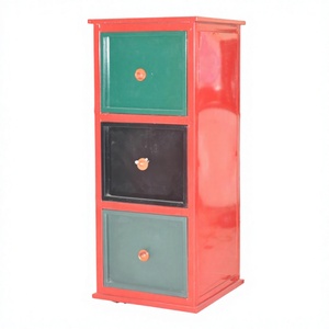 Exclusive Quality <b>Metal</b> <b>Cabinet</b> 3-Drawer Colorful Large for Office Bulk Supply Top Deals Furniture Equipment Large Shelve Drawer - Product Image 1